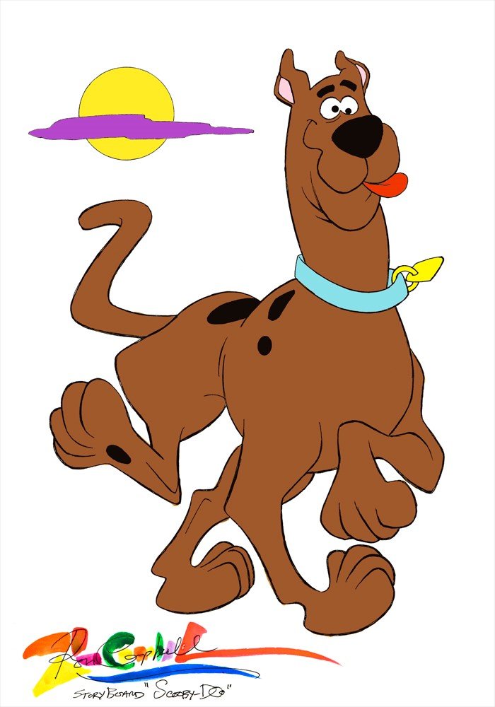 Ron Campbell's Scooby Doo.